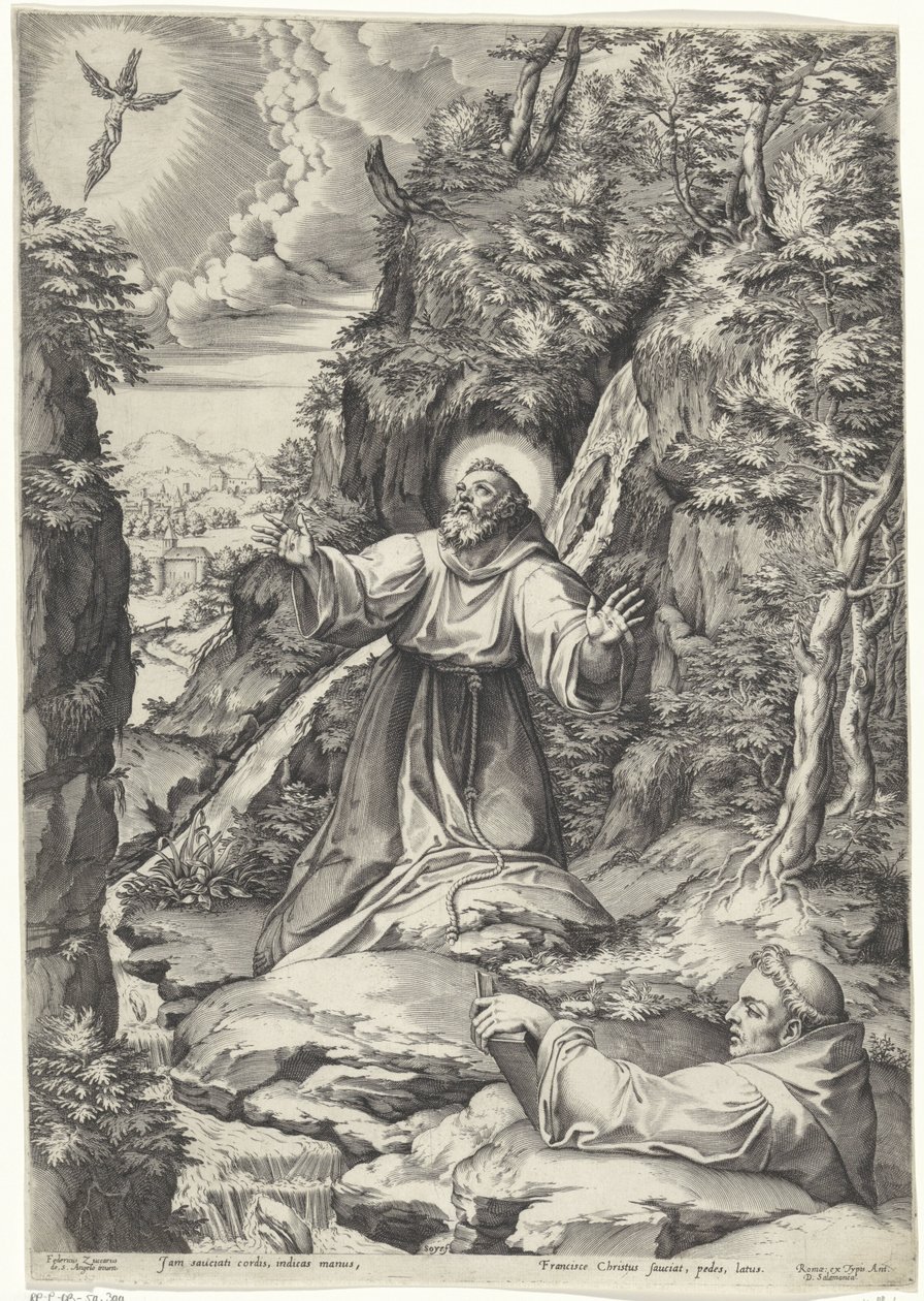 Franciscus van Assisi ontvangt de stigmata   1359393   no       norwegian Successfully Translated  Original: Staand mannelijk naakt, op de rug gezien, steunend op de rechterknie Translat: Staand mannelijk naakt, op de rug gezien, steunend op de rechterknie av Philippe de Soye