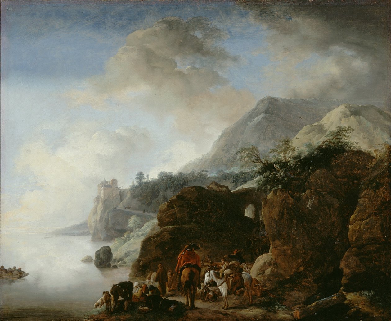  av Philips Wouwermans or Wouwerman