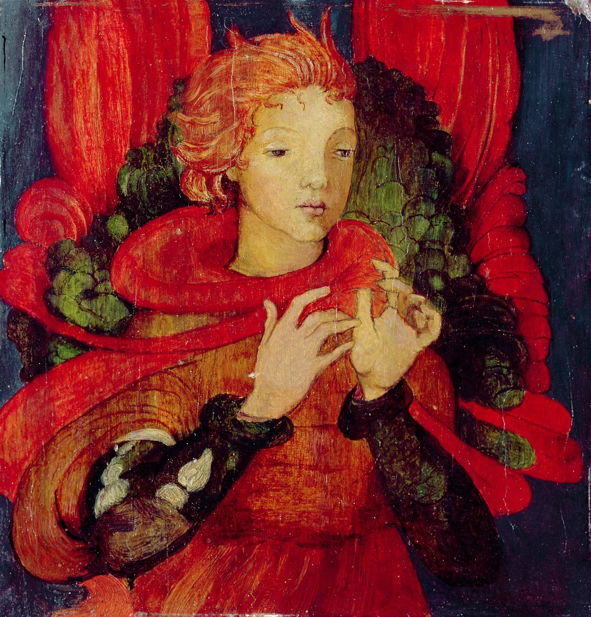 En engel, ca. 1890 av Phoebe Anna Traquair