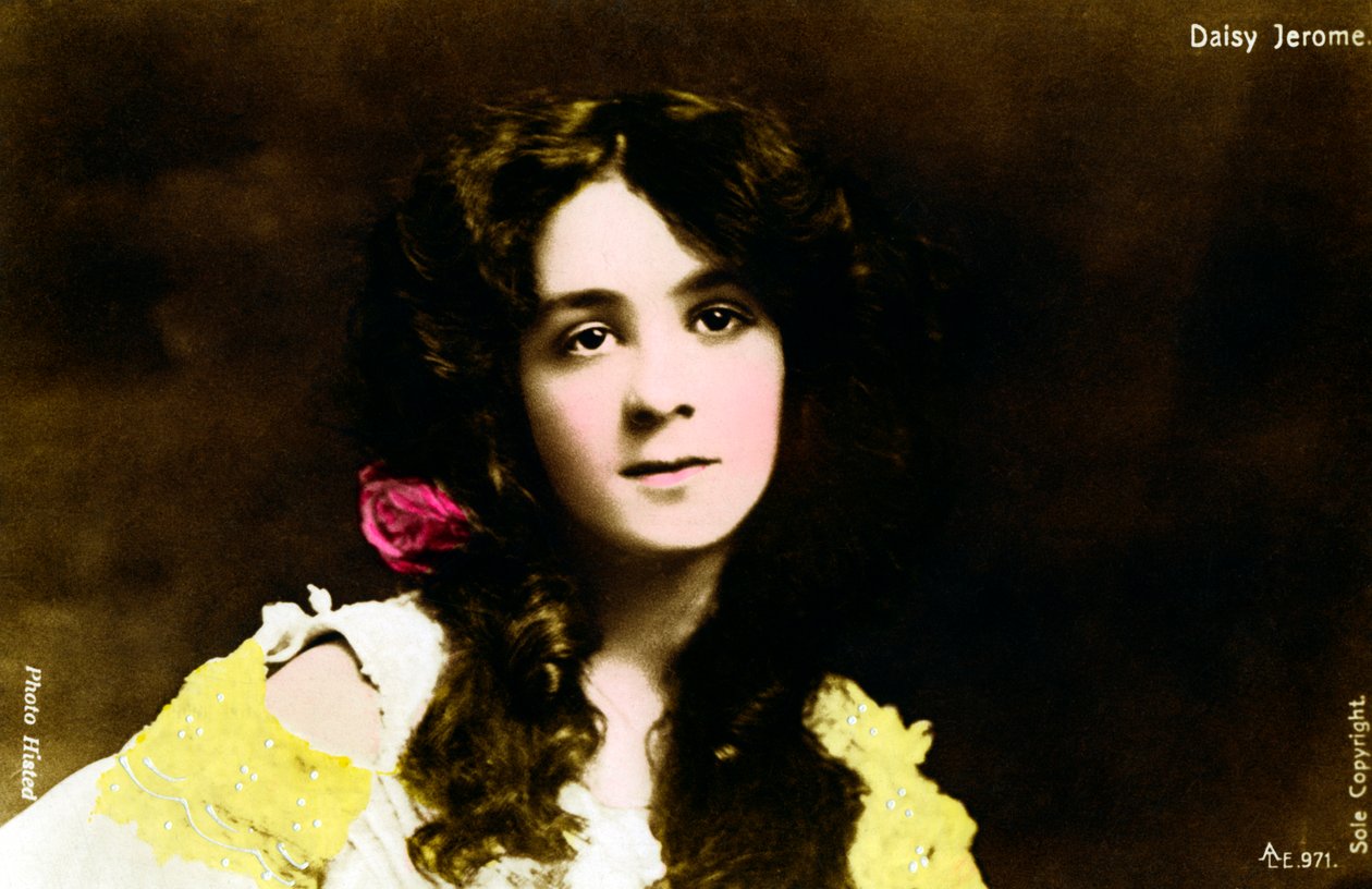Daisy Jerome, skuespillerinne, tidlig på 1900-tallet. av Photo Histed
