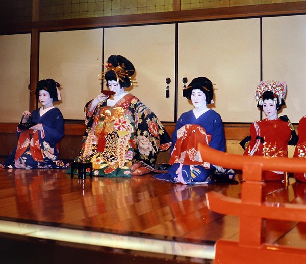 Te-seremonien i Japan (bilde) av Photographer Japanese