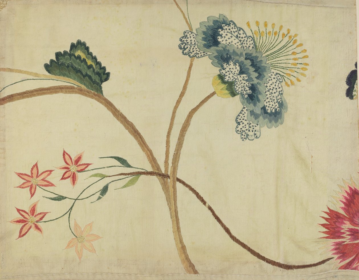 Crewel-broderi, 19351942. av Phyllis Dorr