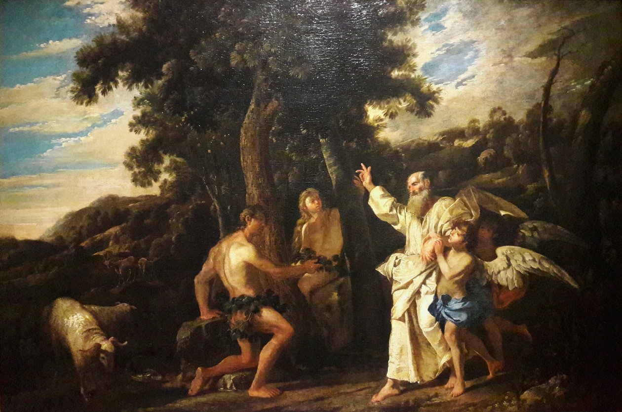 Utvisning fra paradis av Pier Francesco Mola