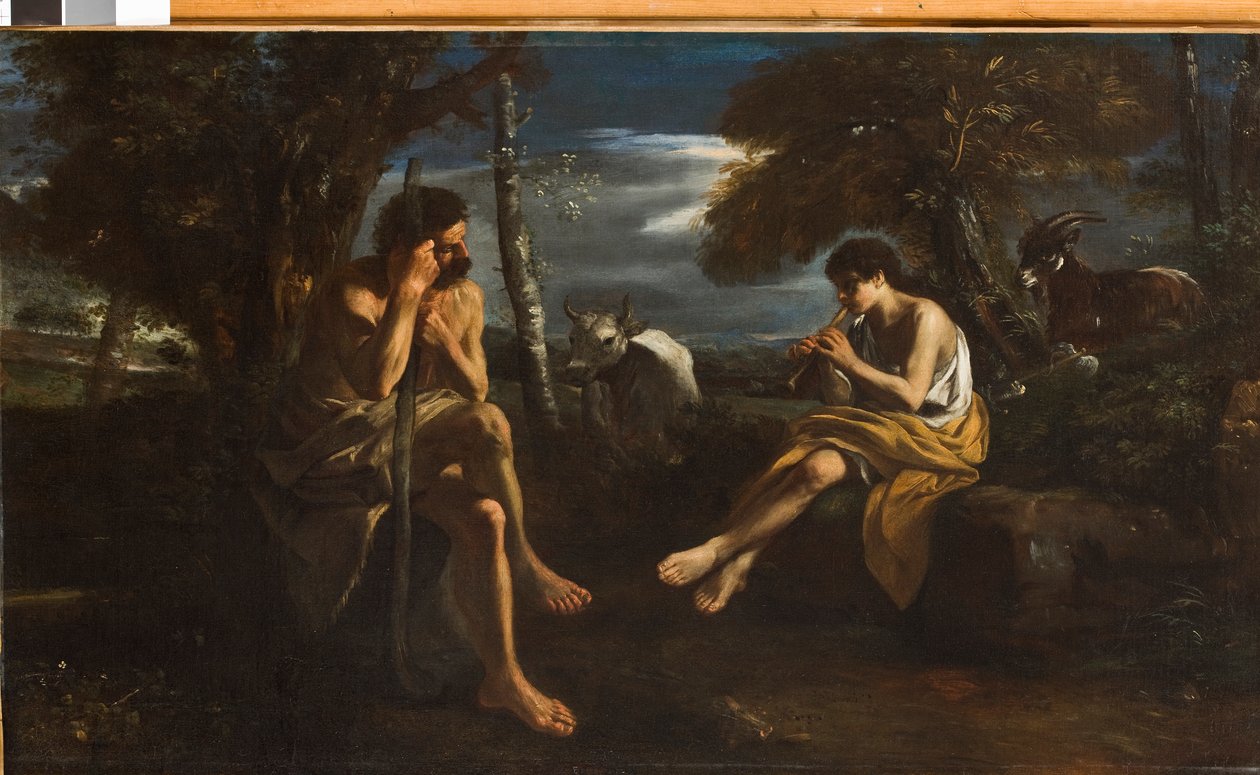 Mercury setter Argus i søvn, ca. 1645-55 av Pier Francesco Mola