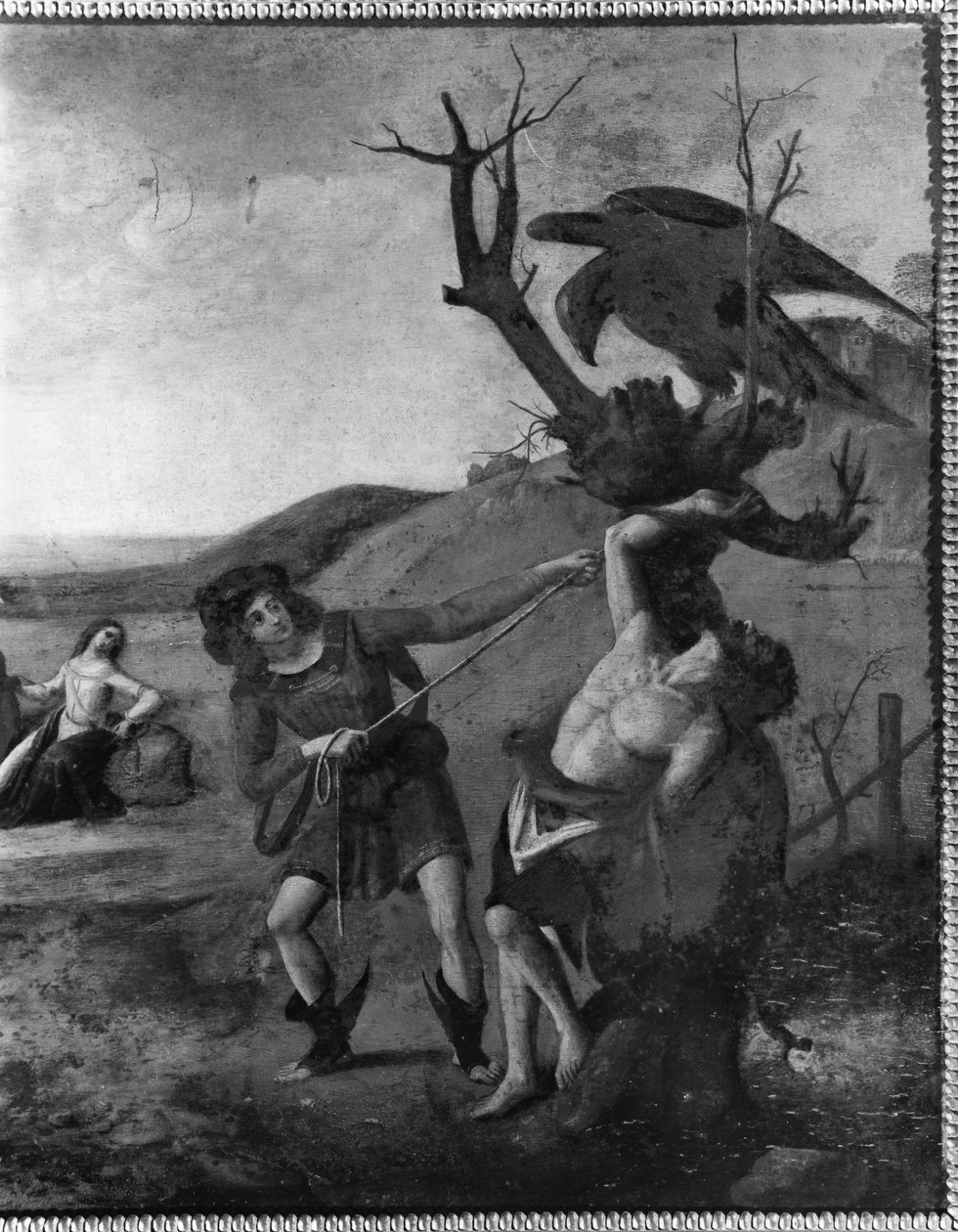 Myten om Prometheus, ca. 1515 (detalj) av Piero di Cosimo
