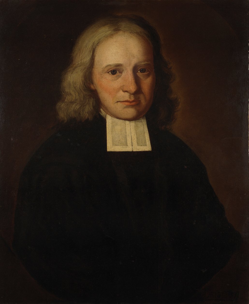 Pastor James Pierpont (1659/60 av Pierpont Limner