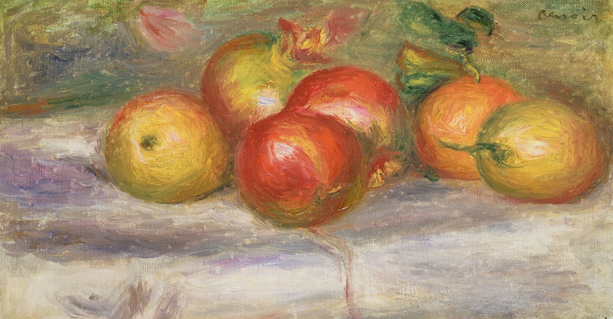 Epler, 1911-12 av Pierre Auguste Renoir