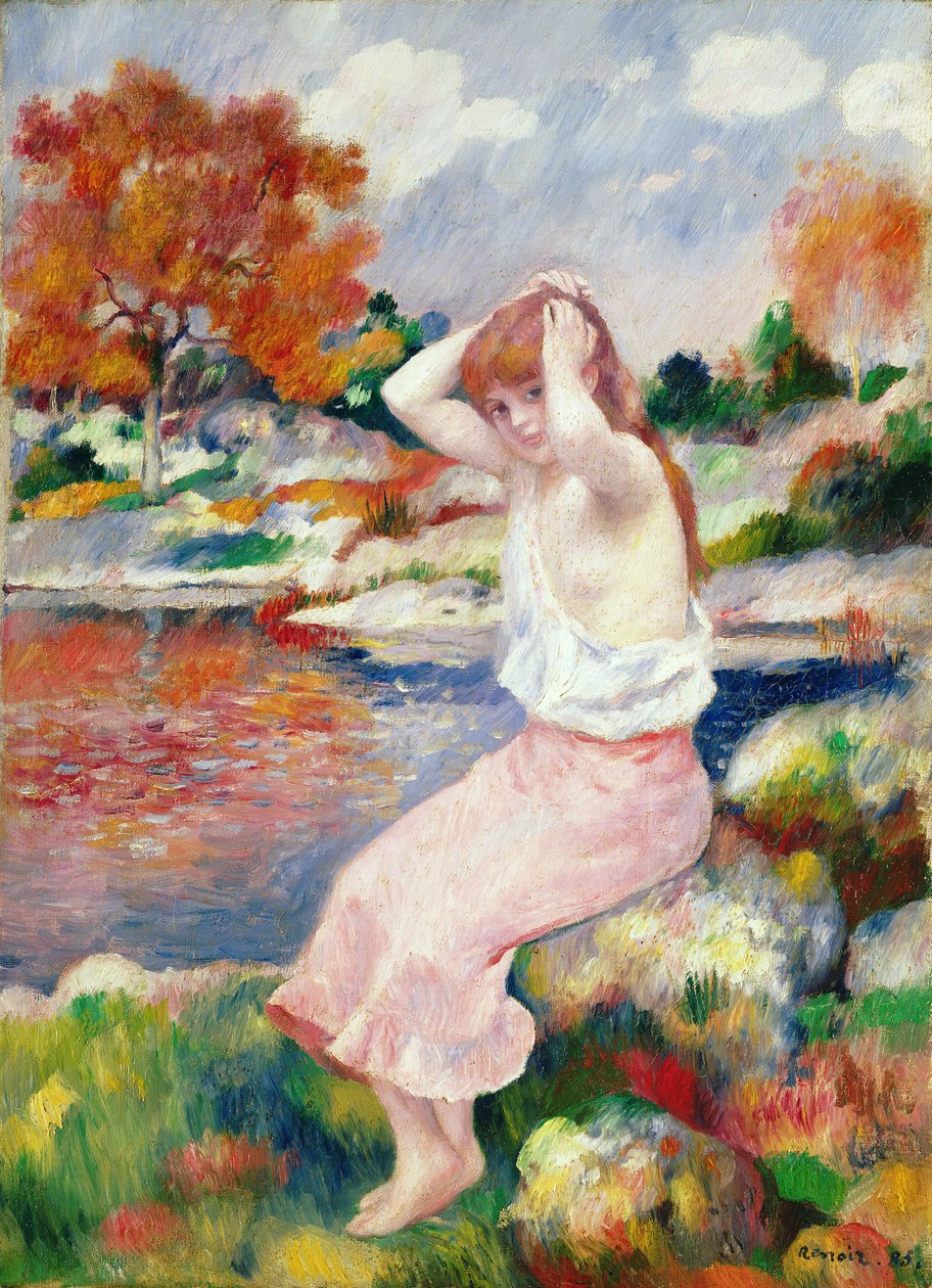 Bader, 1885 av Pierre Auguste Renoir