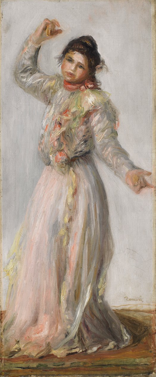 Dans, 1895 av Pierre Auguste Renoir