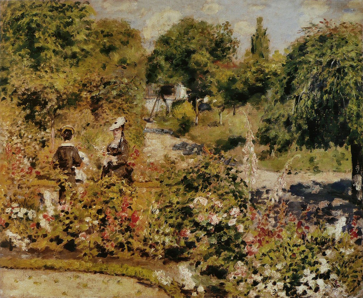 Hage i Fontenay av Pierre Auguste Renoir