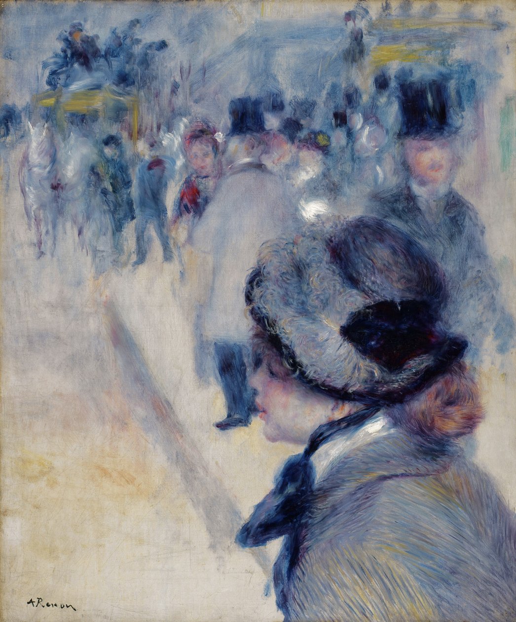 Place Clichy, ca. 1880 av Pierre Auguste Renoir