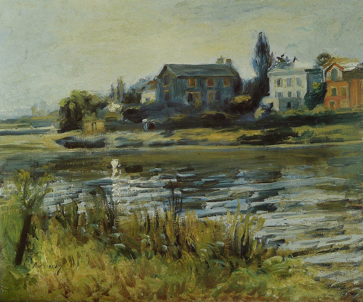 Seinen på Chatou av Pierre Auguste Renoir