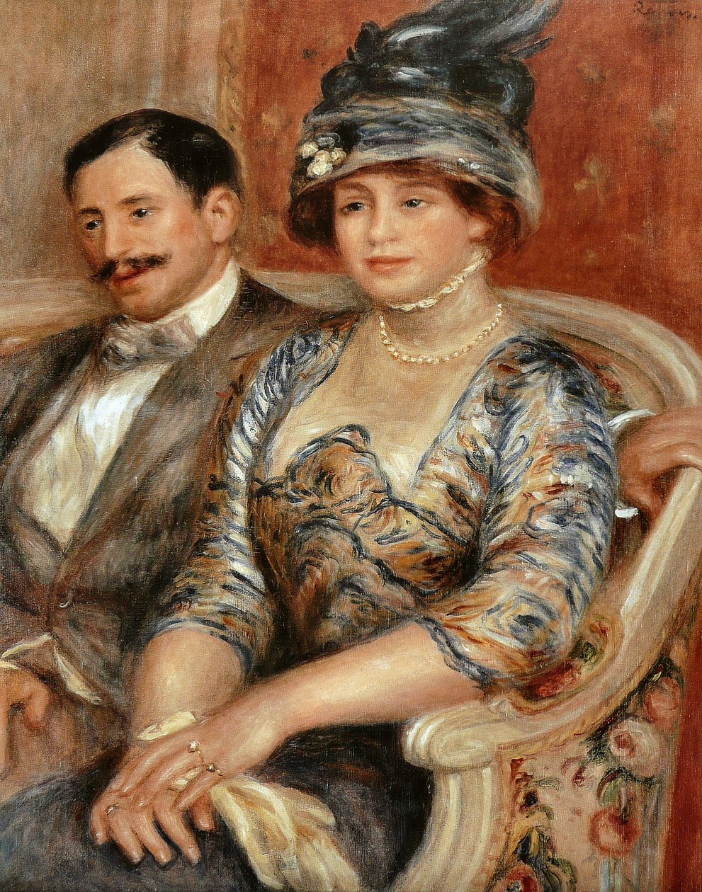 Herr og fru Bernheim de Villers av Pierre Auguste Renoir