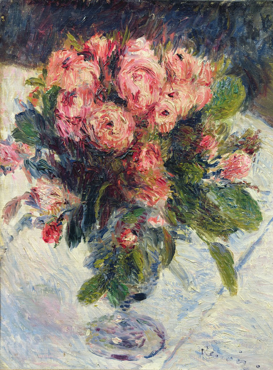 Moss-Roses, ca. 1890 av Pierre Auguste Renoir