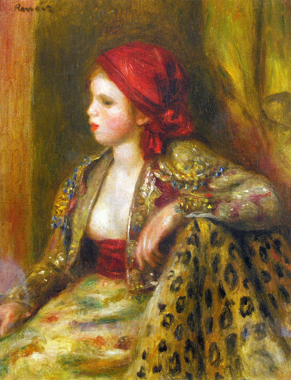 Odalisk av Pierre Auguste Renoir