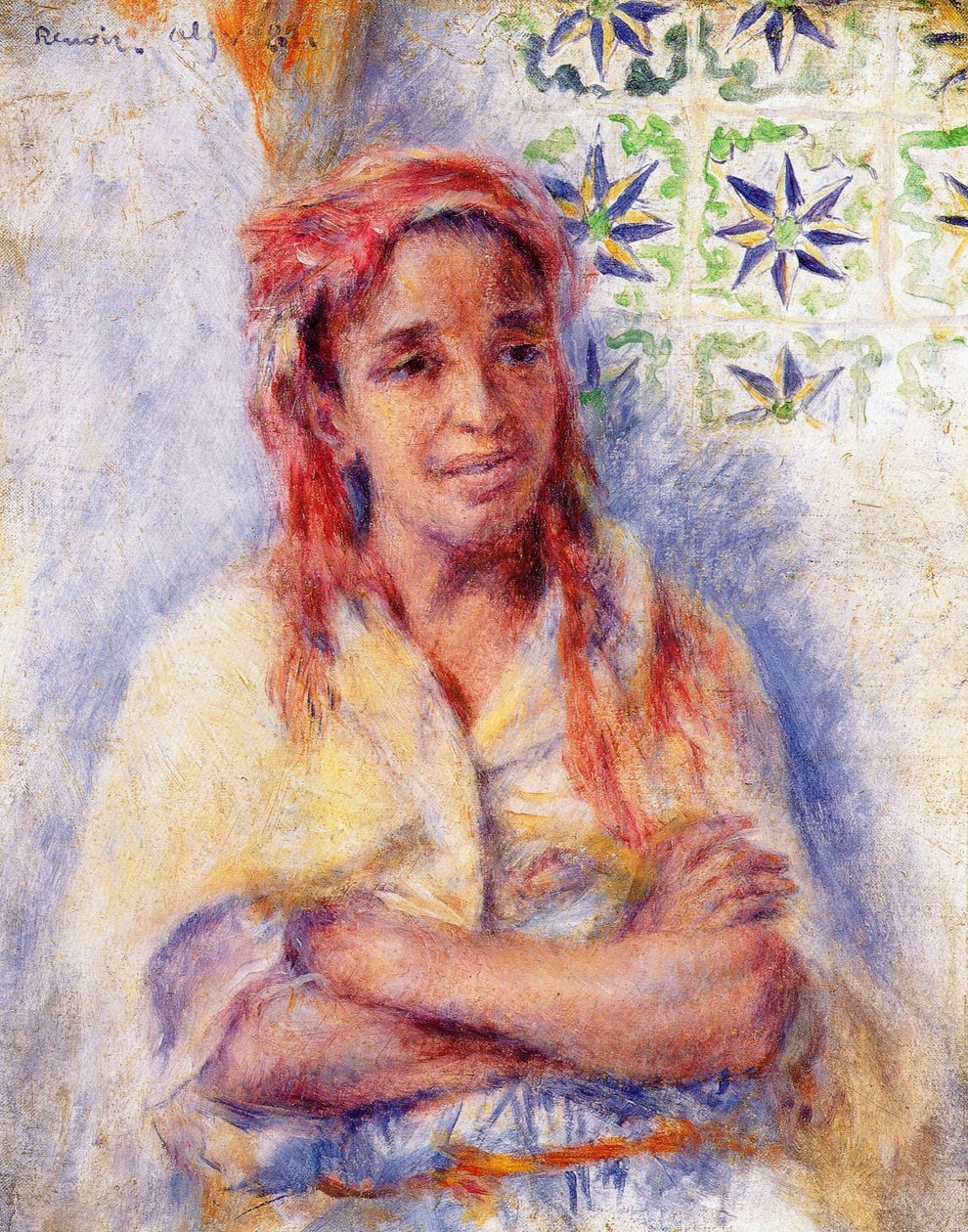 Gammel arabisk kvinne av Pierre Auguste Renoir