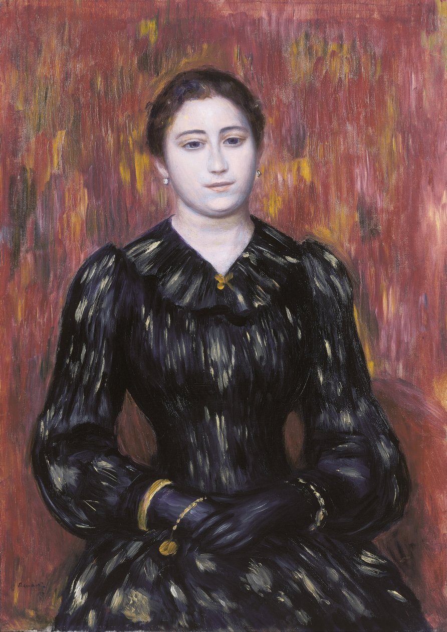 Portrett av fru Paulin av Pierre Auguste Renoir
