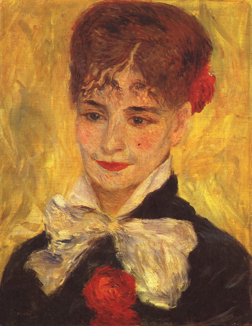 Portrett av fru Iscovesco av Pierre Auguste Renoir