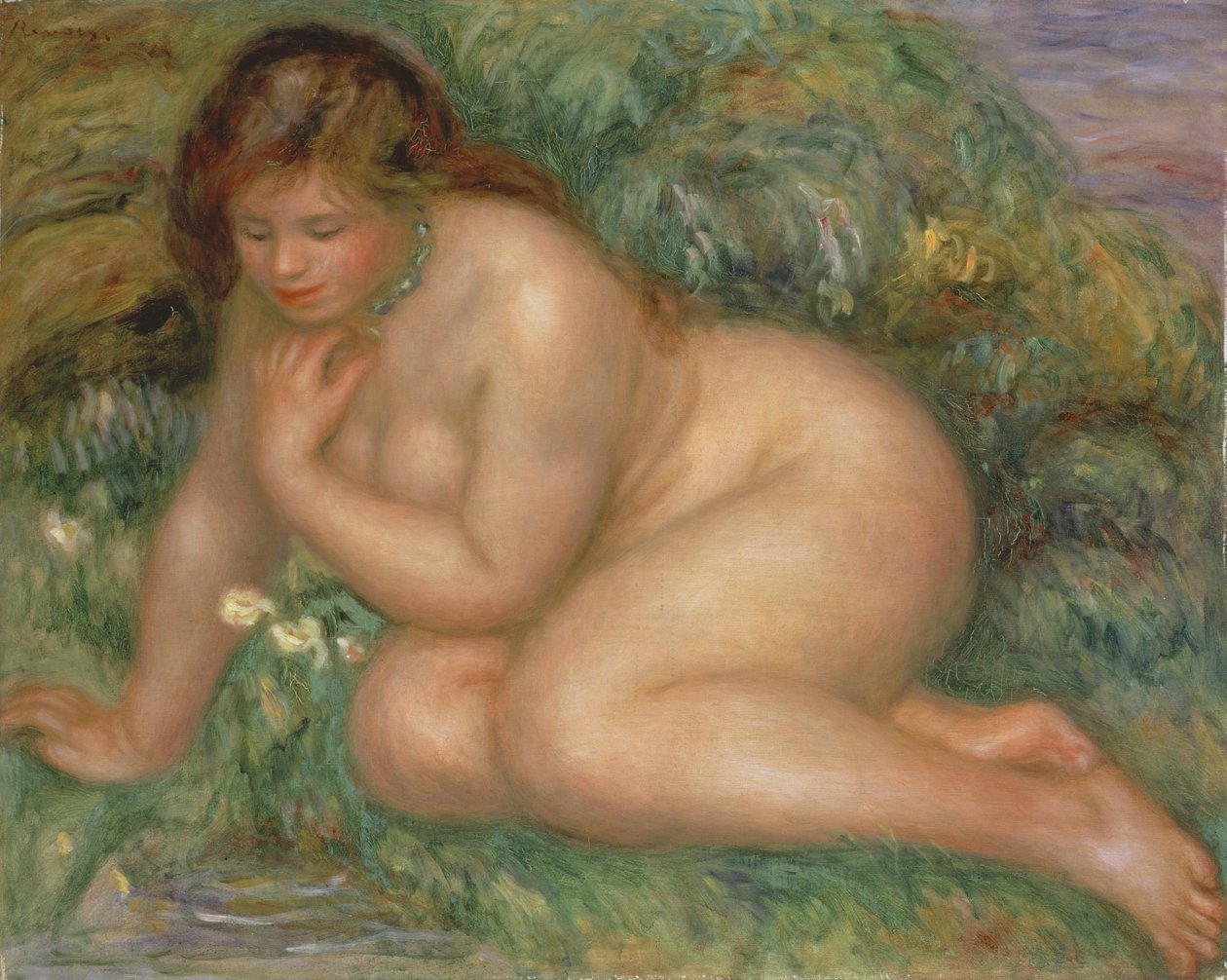 Psyche, ca. 1910 av Pierre Auguste Renoir