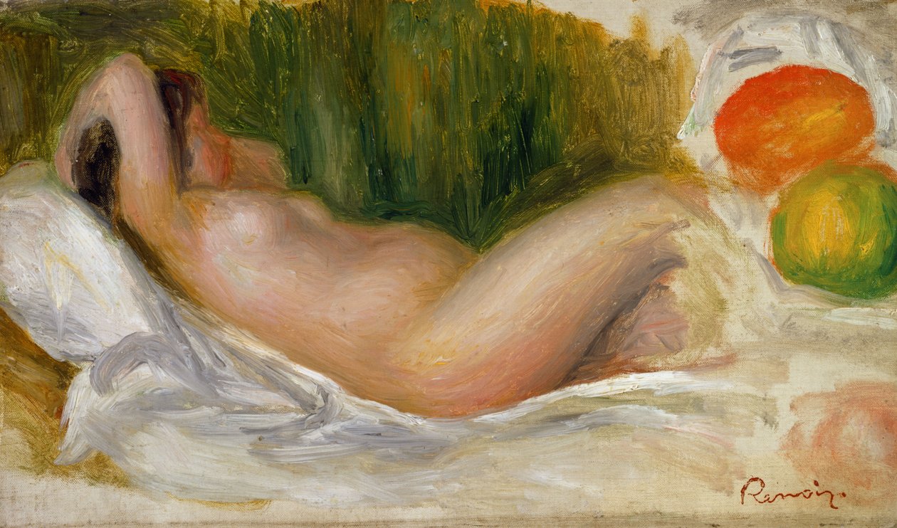 Liggende naken av Pierre Auguste Renoir