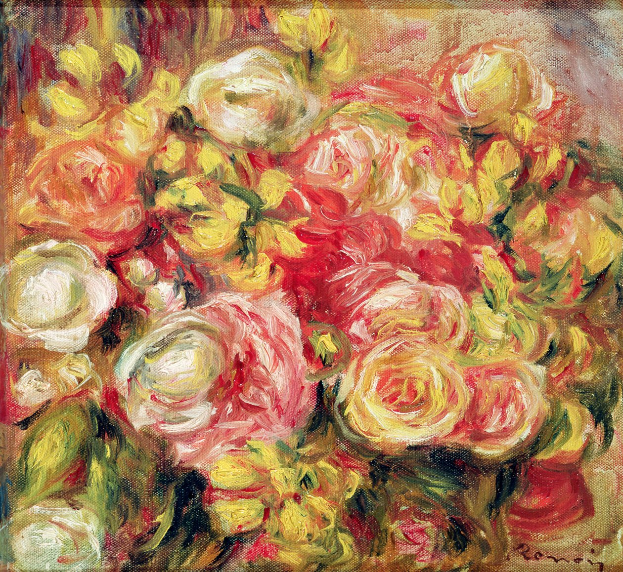 Roser, 1915 av Pierre Auguste Renoir