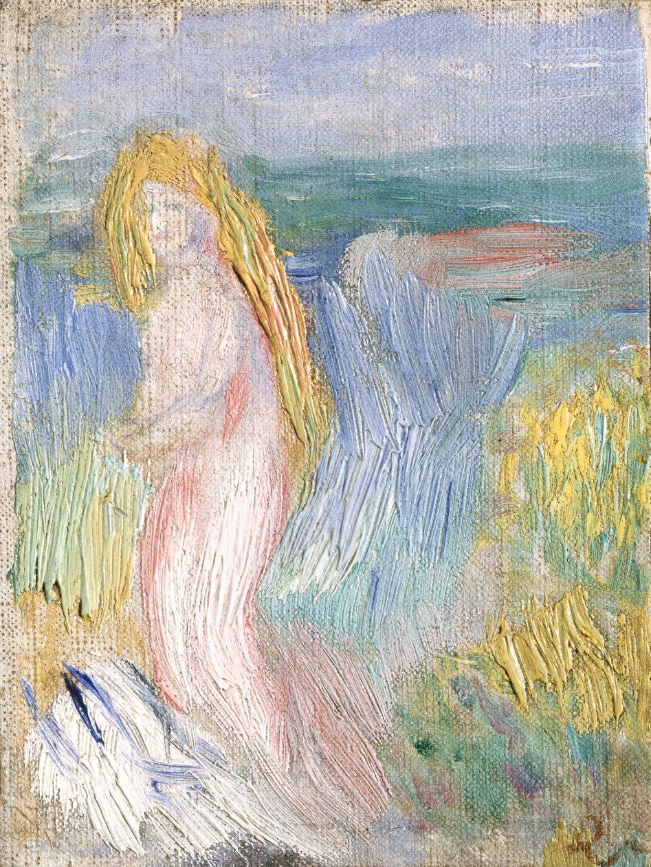 Liten studie for en naken, 1882 av Pierre Auguste Renoir