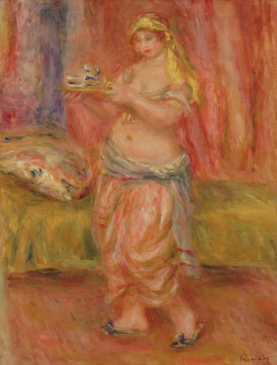 Standing Odalisque, ca. 1917 av Pierre Auguste Renoir