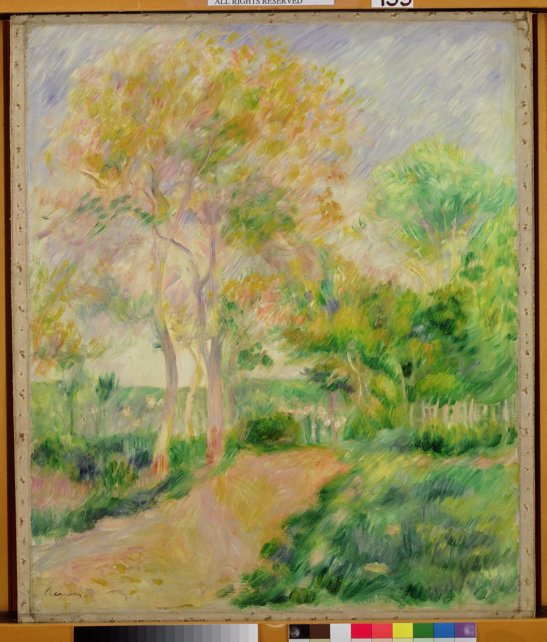 Sommer av Pierre Auguste Renoir