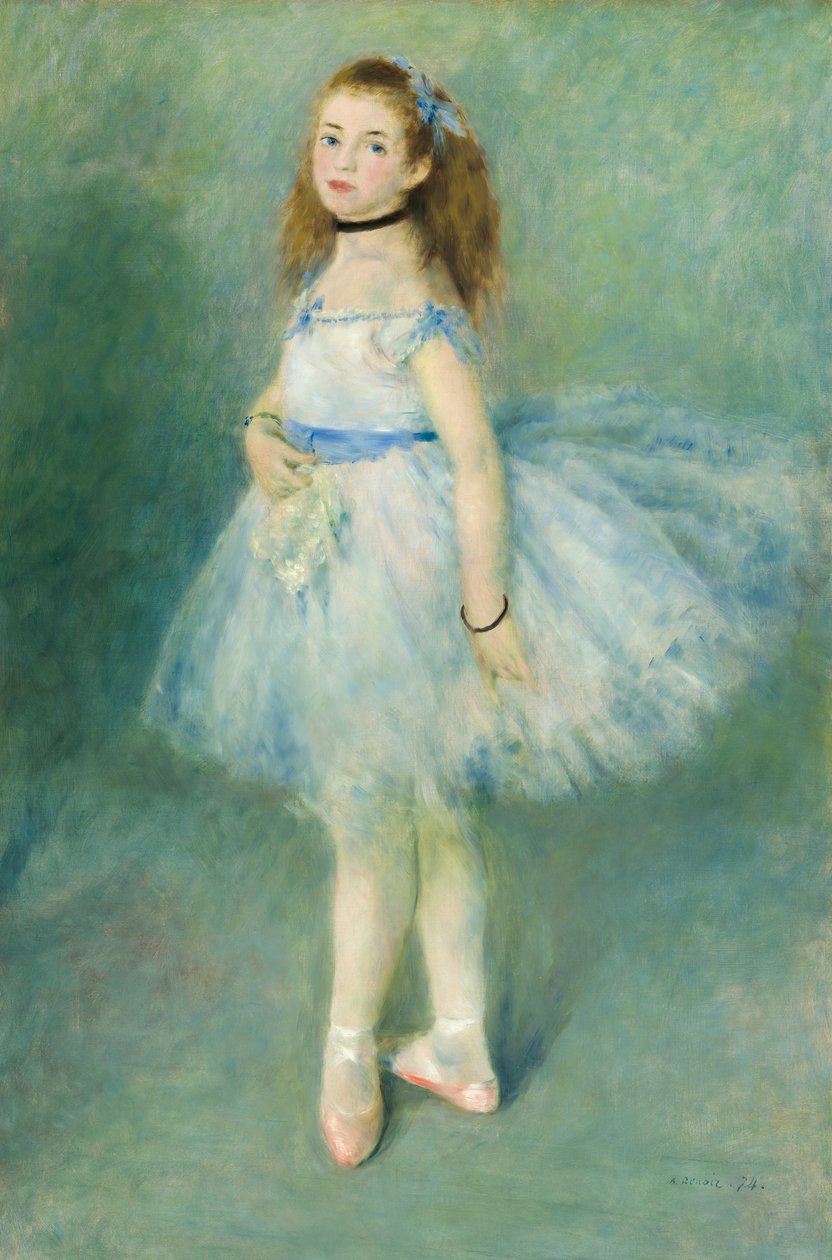 Danseren, 1874 av Pierre Auguste Renoir