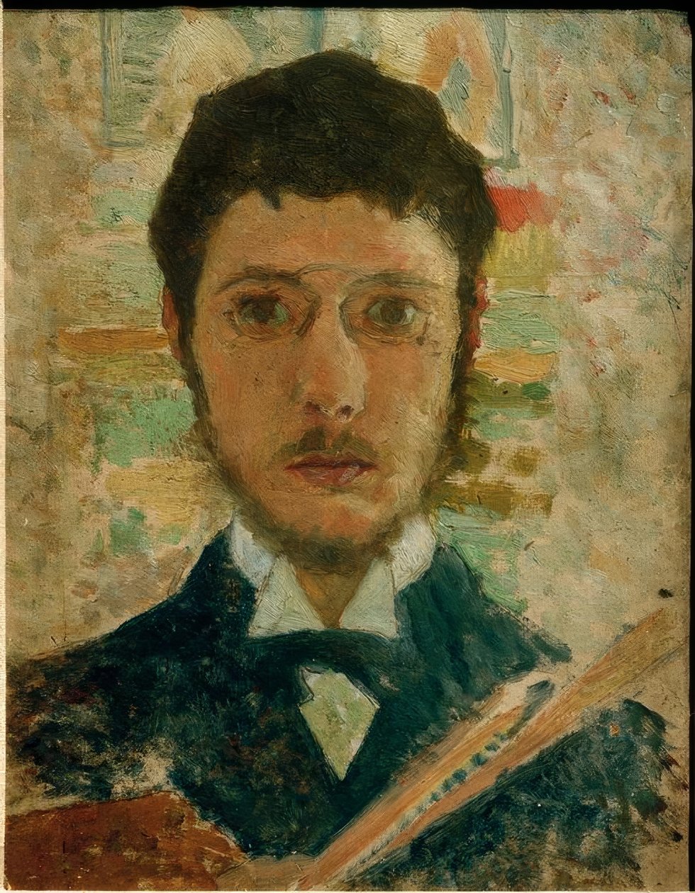 Selvportrett av Pierre Bonnard