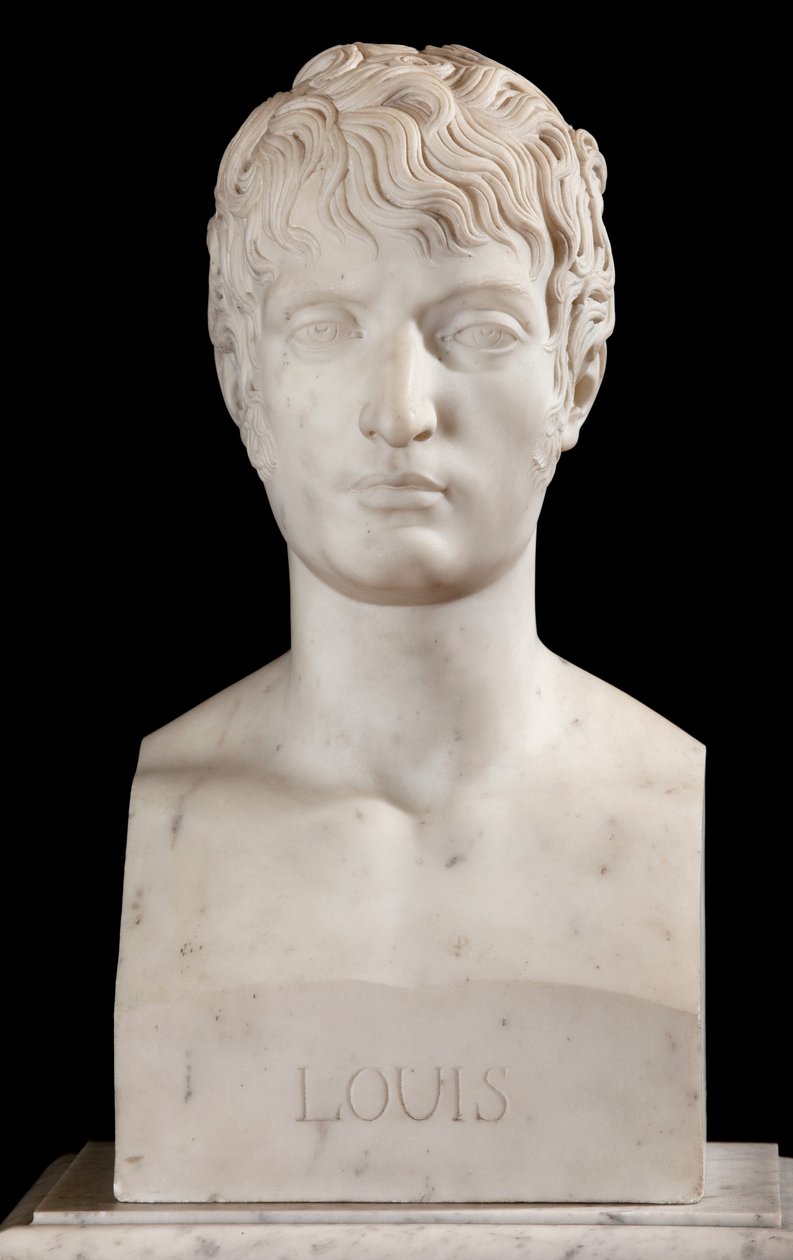 Byste av Louis Bonaparte (marmor) (se også 698742) av Pierre Cartellier