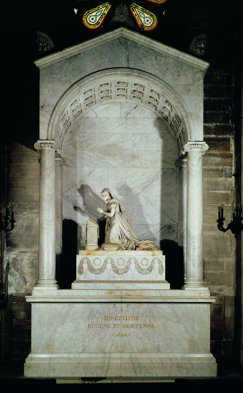 Graven til keiserinne Josephine (1763-1814) 1825 (marmor) av Pierre Cartellier