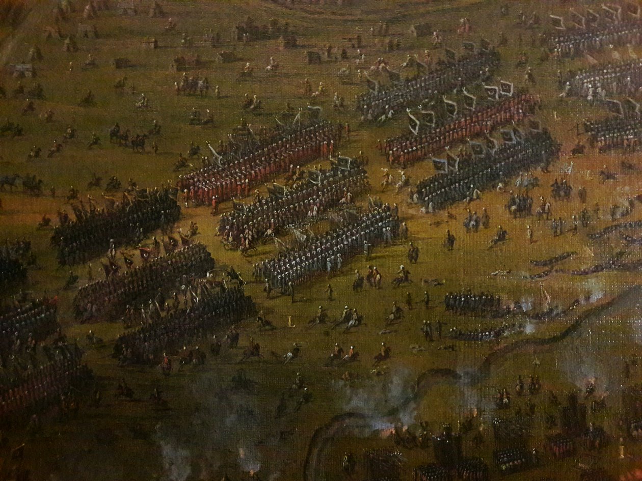 Slaget ved Zurawno (1676) av Pierre Denis Martin