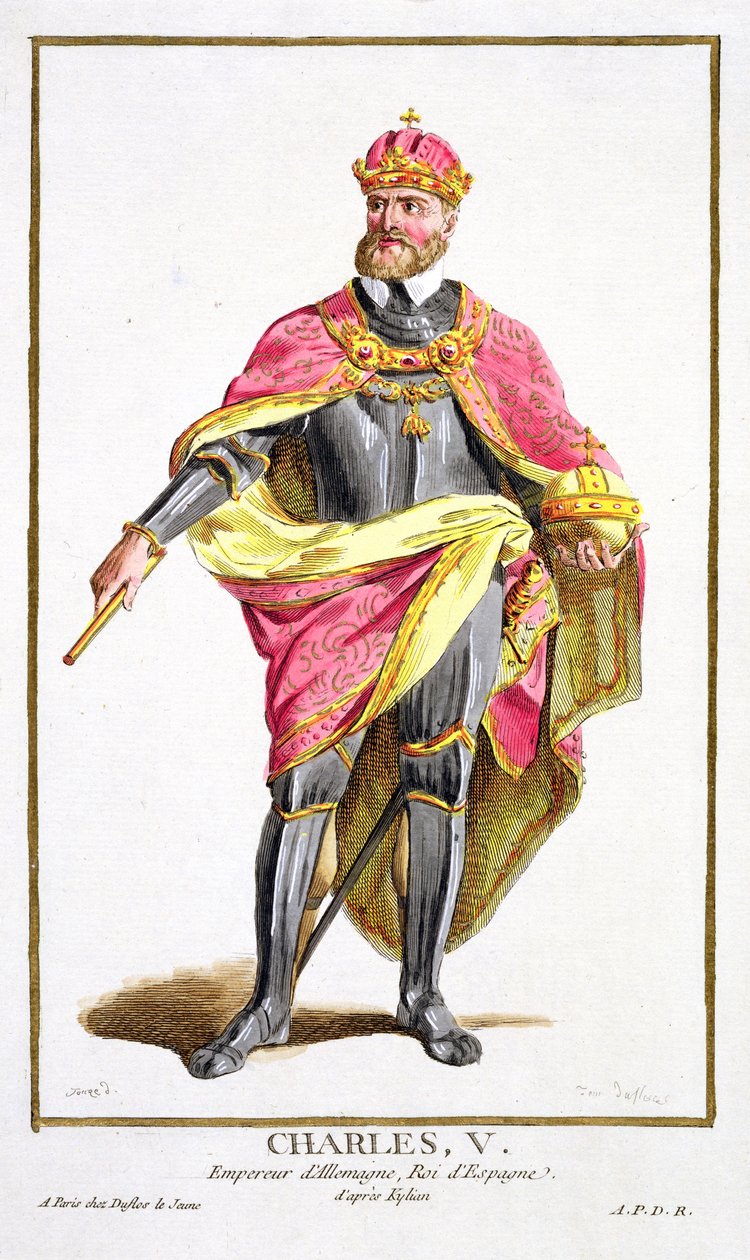 Charles V (1500-58) fra 