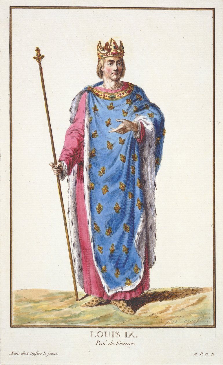 Louis IX (1214-70) Konge av Frankrike fra 