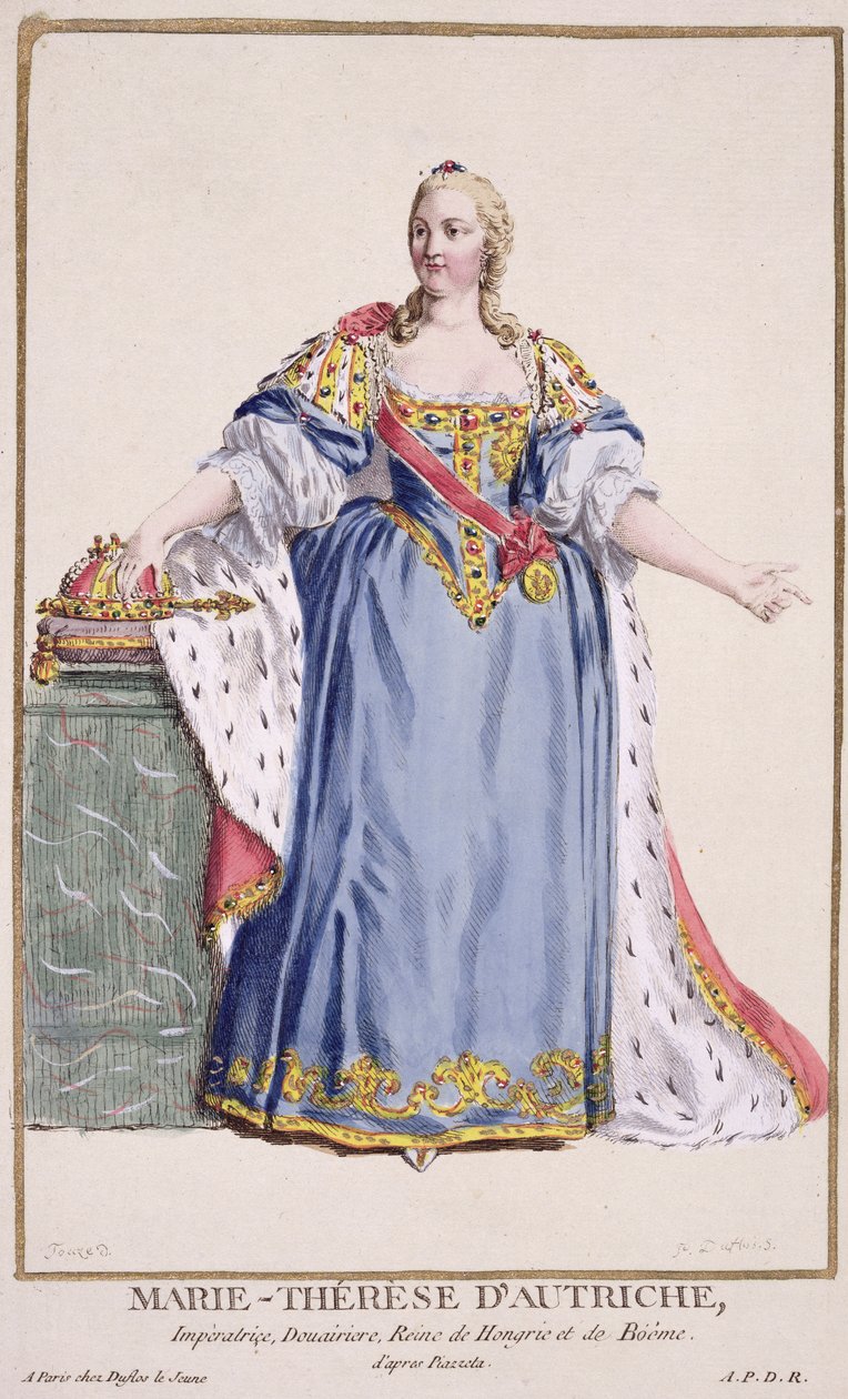 Maria Theresia (1717-80) keiserinne av Østerrike, fra 