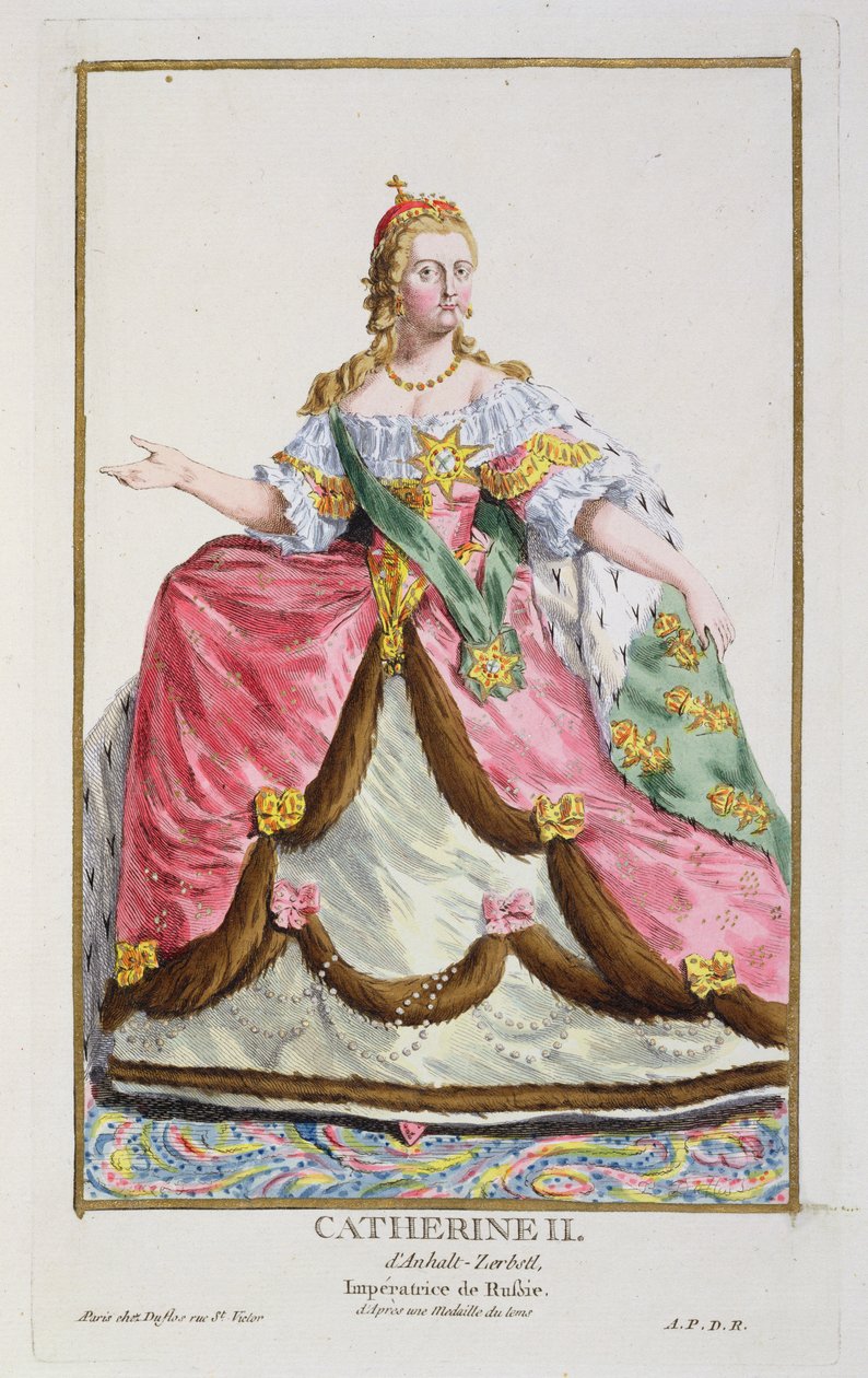 Portrett av keiserinne Catherine II 
