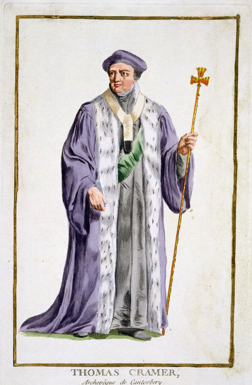 Thomas Cranmer (1489-1556) erkebiskop av Canterbury (1533-56) fra 