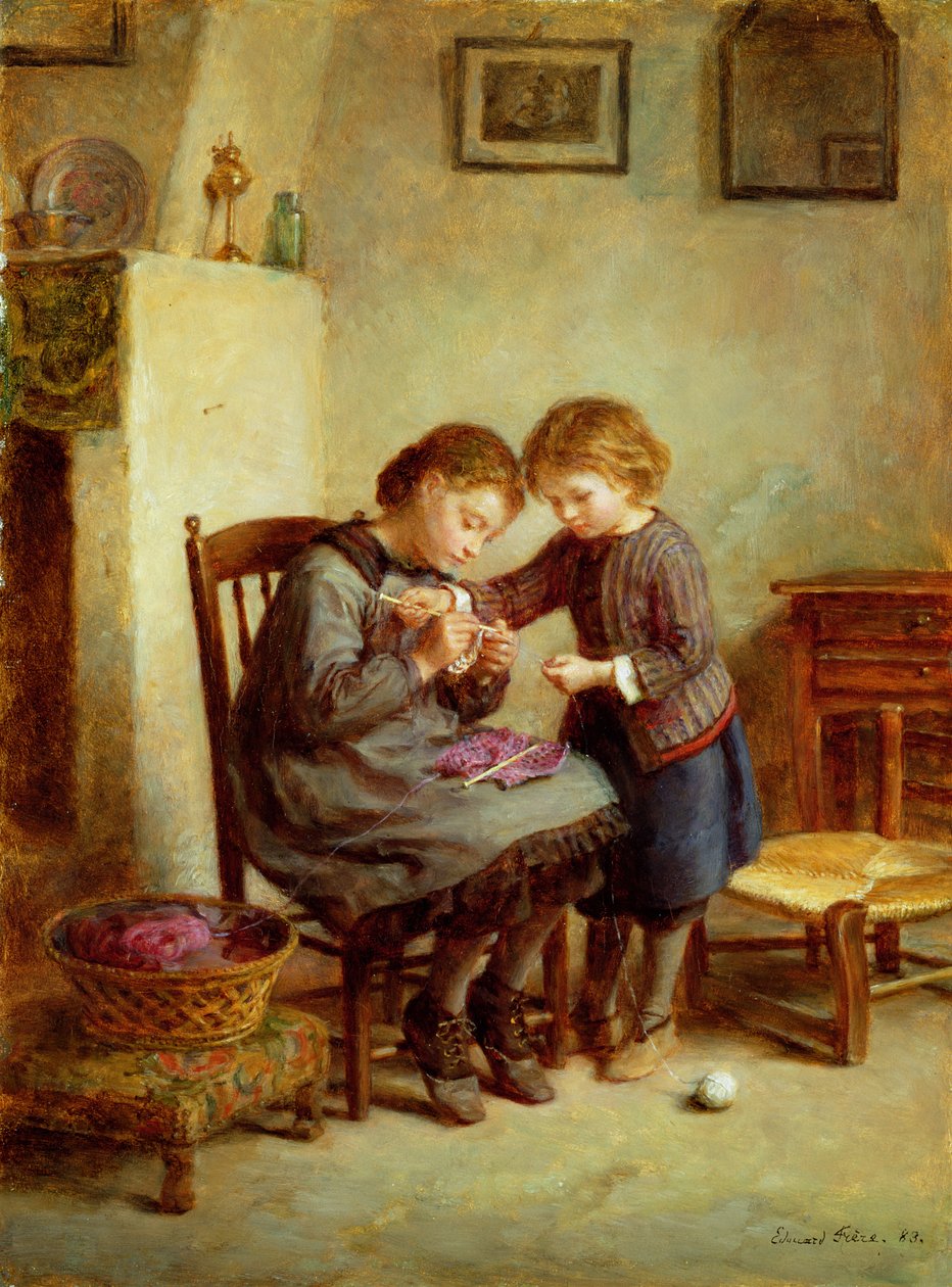 Strikkeren av Pierre Edouard Frere