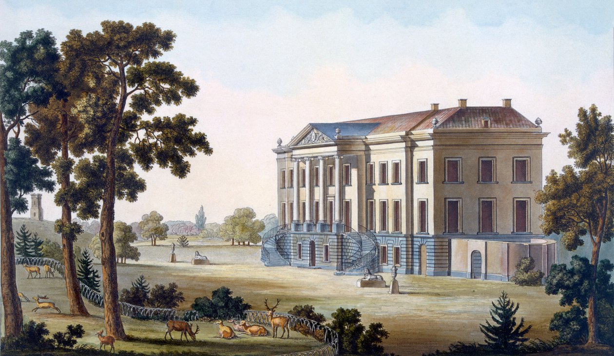 Brockhuysen Castle, nær Ameronghen, fra 