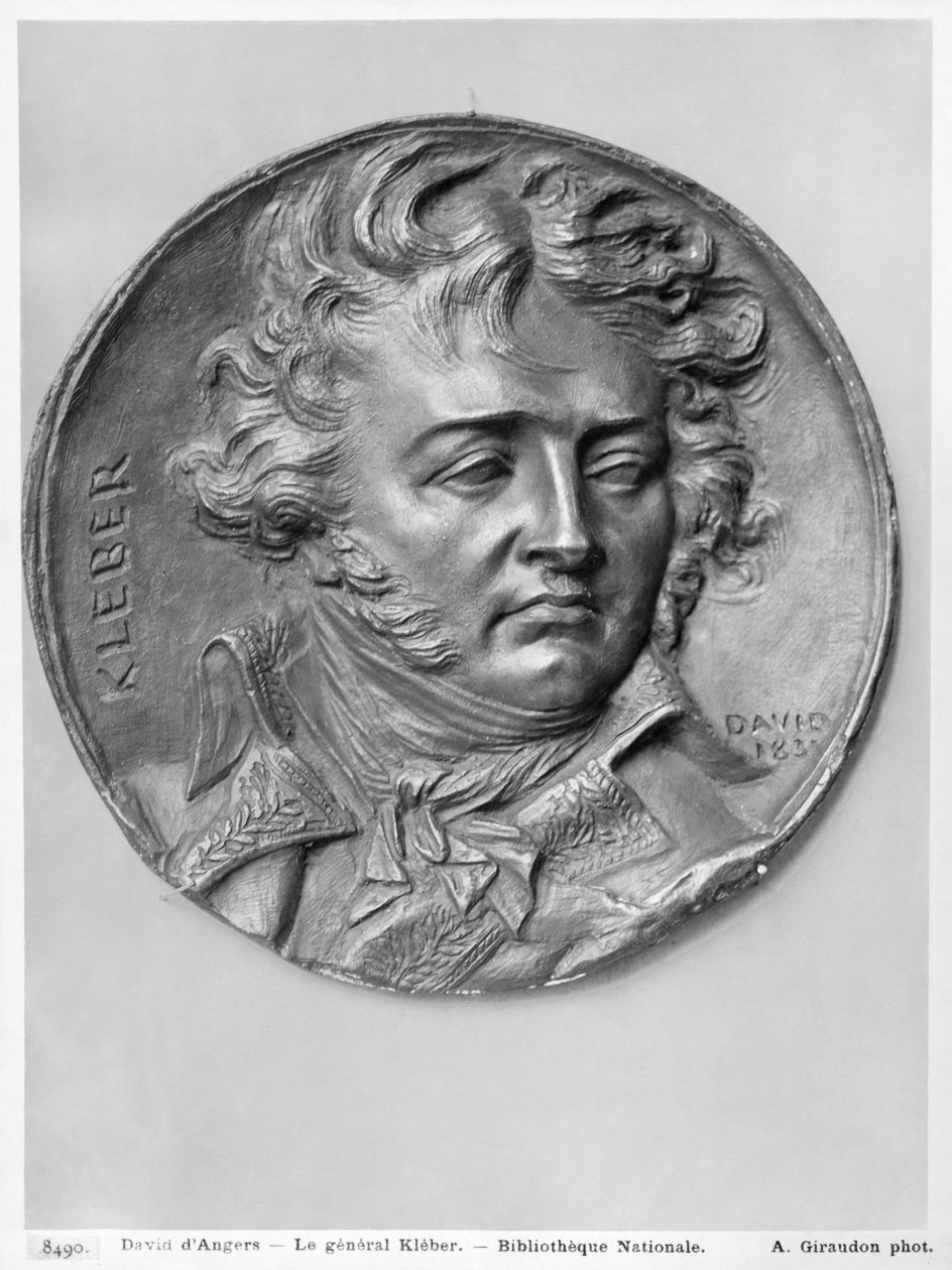 General Jean Baptiste Kleber, 1831 (bronse) av Pierre Jean David d