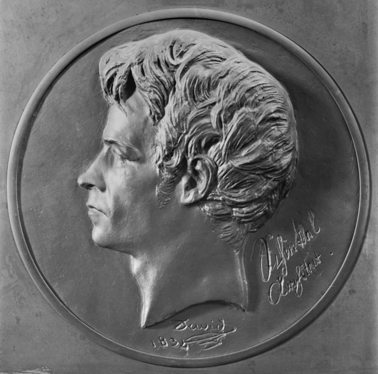 Karl Friedrich Schinkel, 1834 (bronse) av Pierre Jean David d