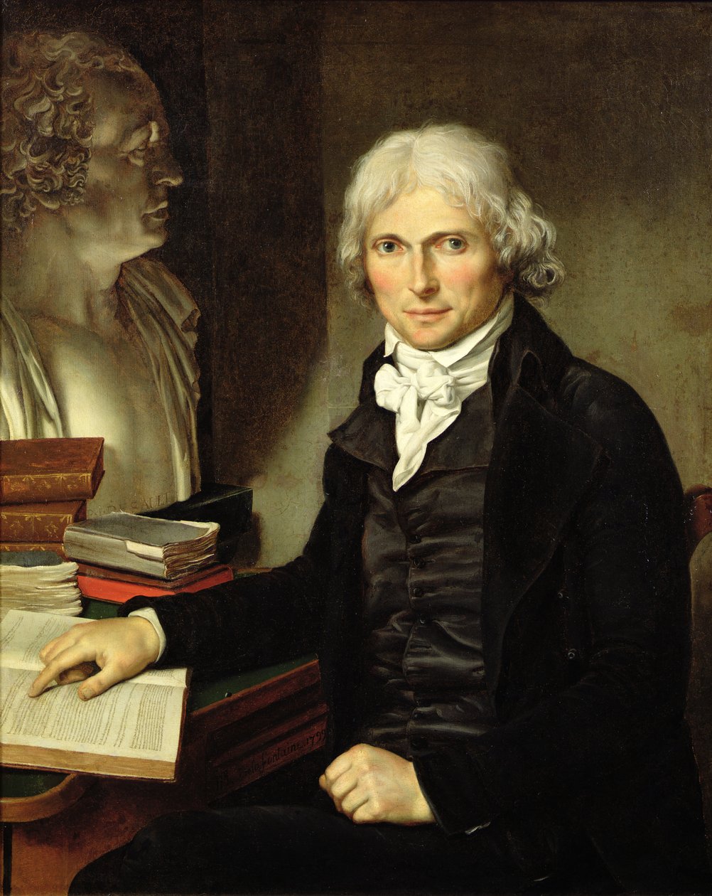 Portrett av Francois Xavier Bichat (1771-1802) av Pierre Maximilien Delafontaine
