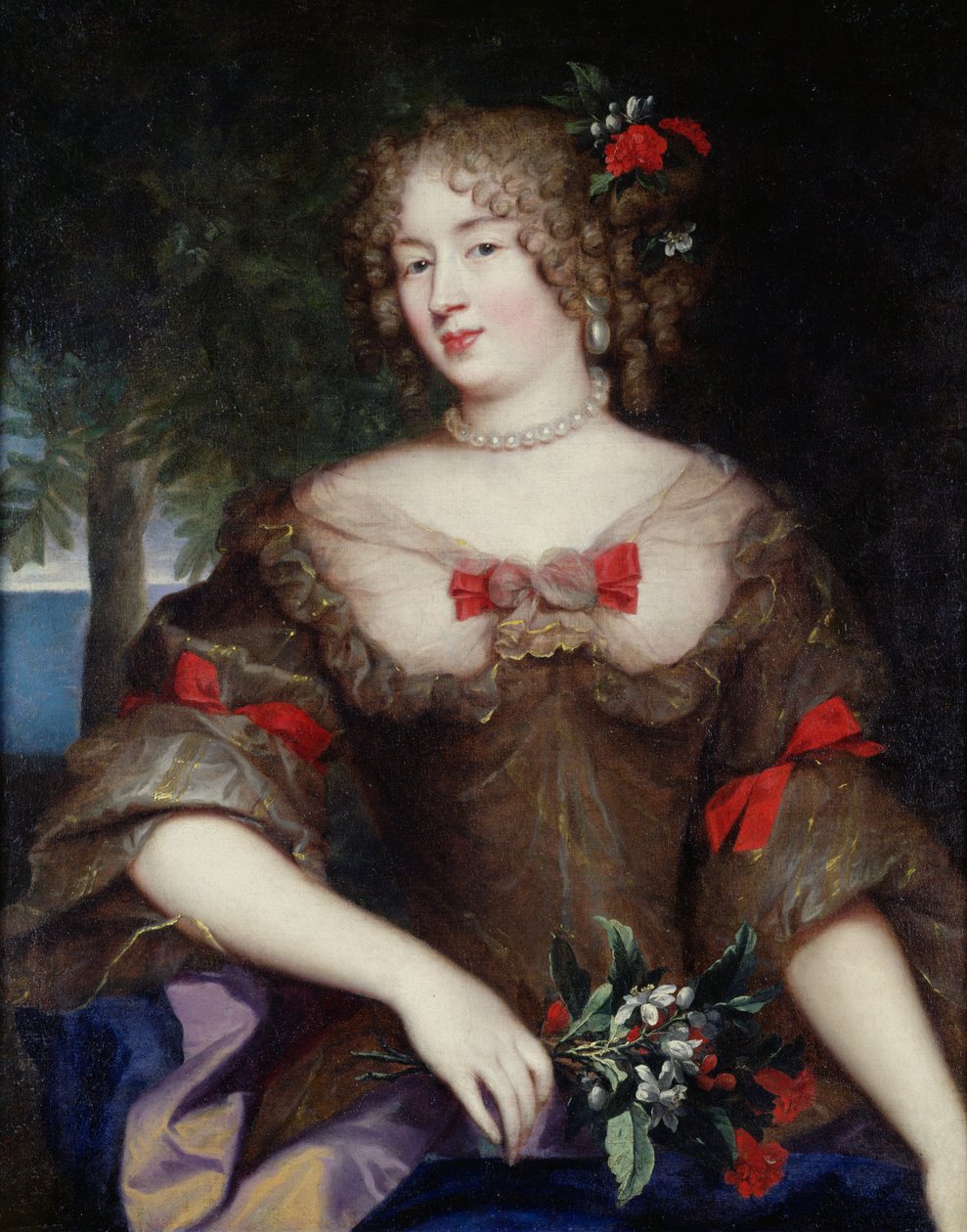 Francoise de Sevigne (1646-1705) grevinne av Grignan av Pierre Mignard