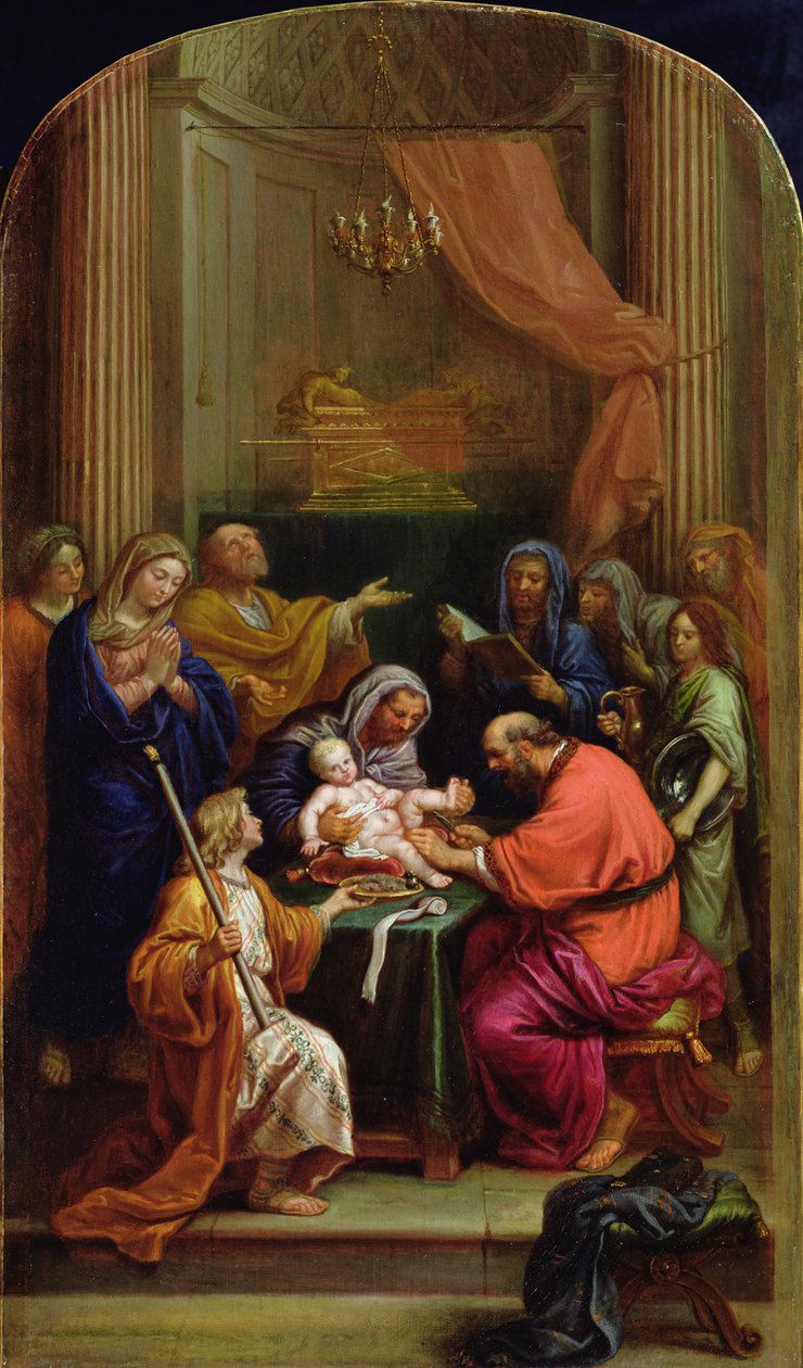 Jesu Kristi omskjæring av Pierre Mignard