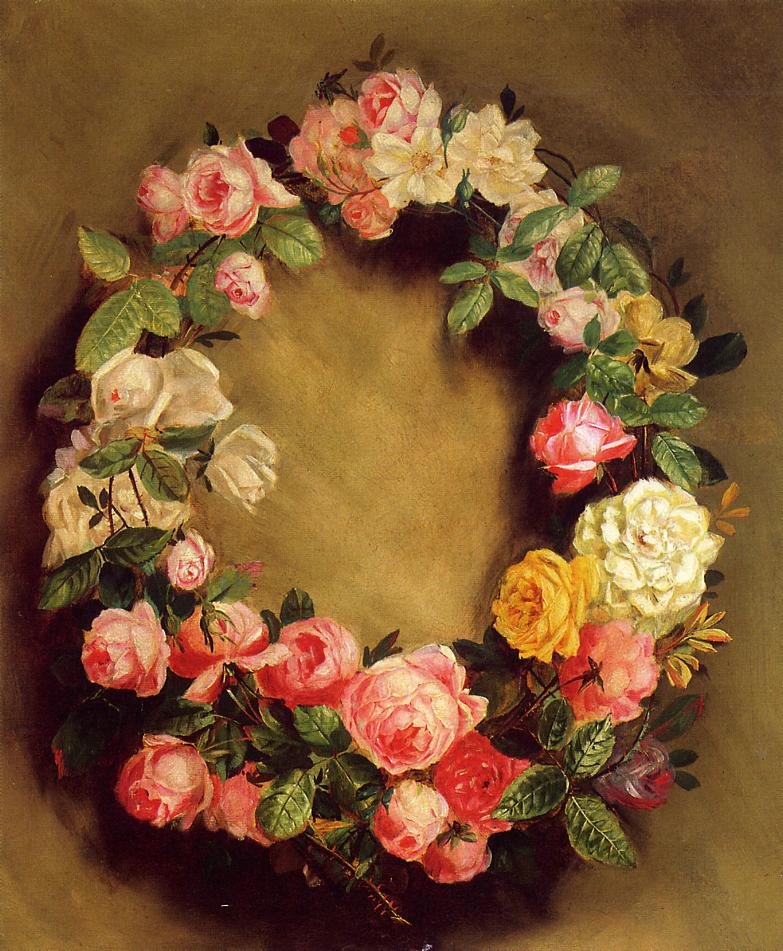 Crown of Roses Espana: Corona de Rosas av Pierre Auguste Renoir