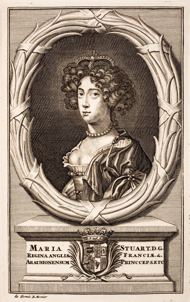 Dronning Mary II (1662–1694) av Pierre  Mortier