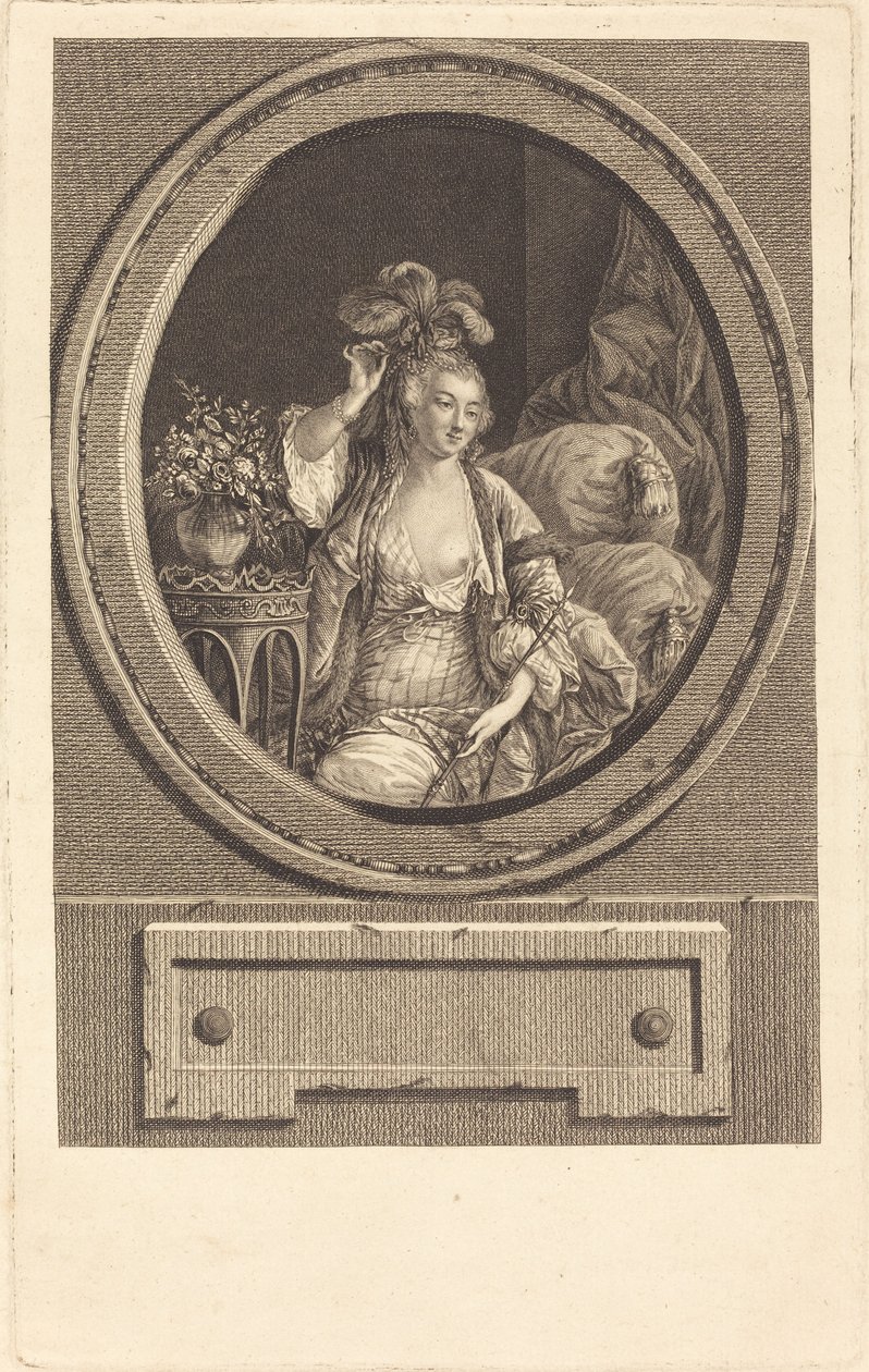 Roxelane av Pierre Adrien Le Beau after Jean Demosthene Dugourc