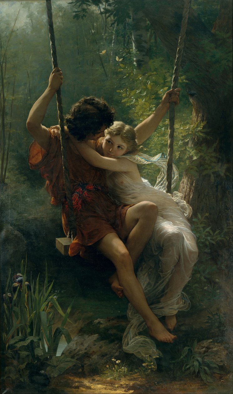 Våren, 1873. av Pierre Auguste Cot