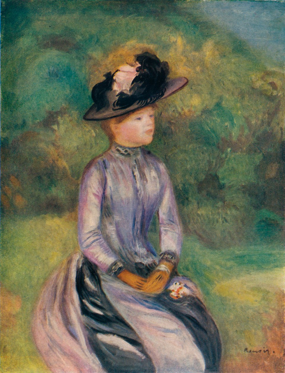 Dern, s. 1878, 1938 av Pierre Auguste Renoir